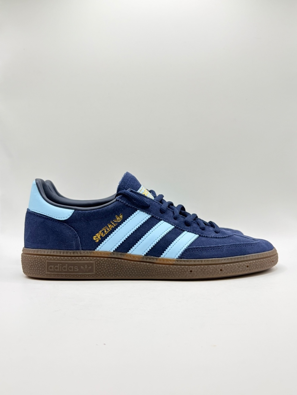 adidas Handball Spezial Collegiate Navy Clear Sky Gum Men’s 8 Women’s 9